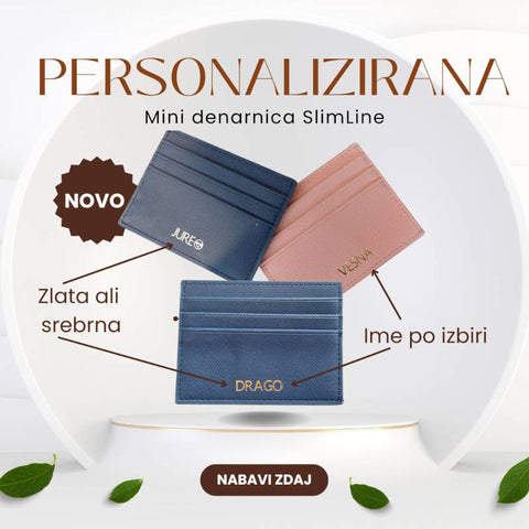 Personalizirana mini denarnica SlimLine Personalizirana mini denarnica SlimLine