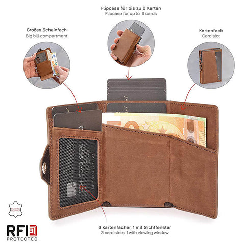RFID denarnica za kartice z zadrgo Ark RFID denarnica za kartice z zadrgo Ark