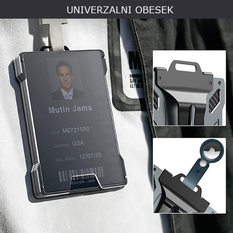 RFID Kovinska Denarnica Apollo RFID Kovinska Denarnica Apollo