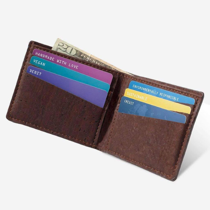 Moska bifold plutasta denarnica Corkor Moska bifold plutasta denarnica Corkor