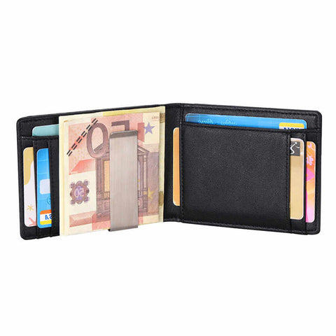 Slim rfid miška denarnica QuickPocket - pogled od znotraj