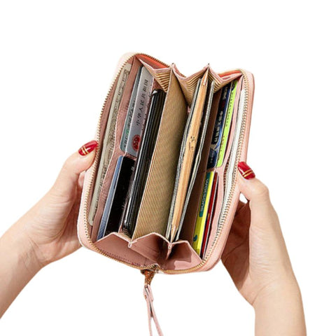 Denarnica z bleščicami - primer notranjosti