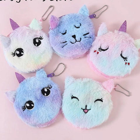 Plišasta denarnica Unicorn