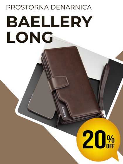 Poslovna moška denarnica za veliko kartic in telefon - 20% ceneje