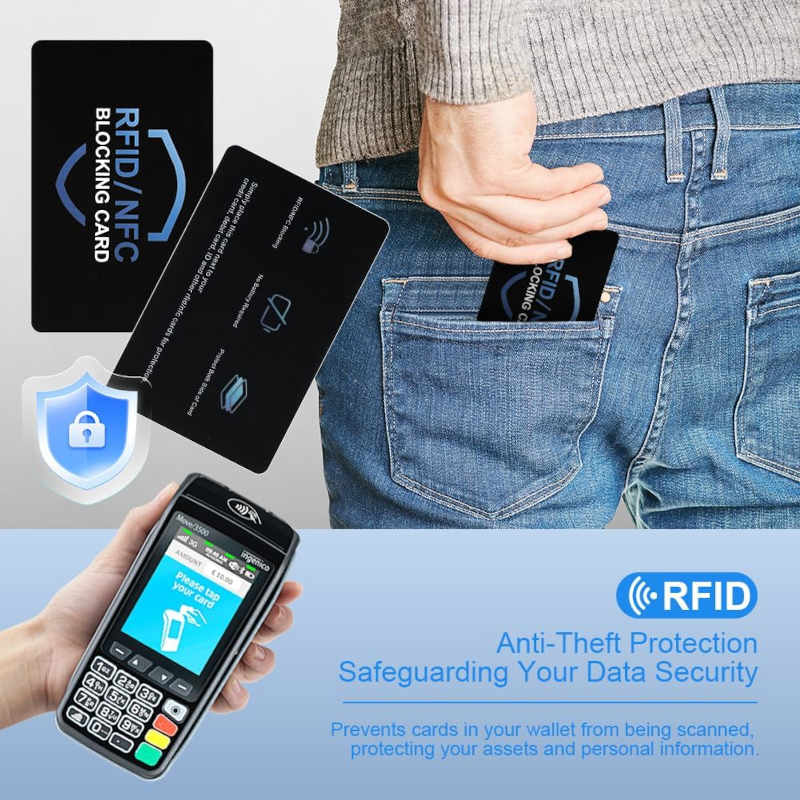Rfid kartica prepreči krajo podatkov iz kartic