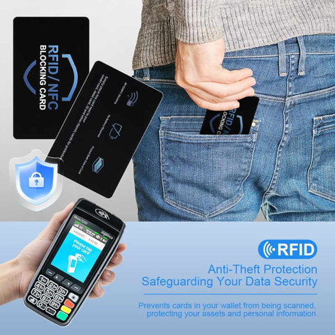 Rfid kartica prepreči krajo podatkov iz kartic