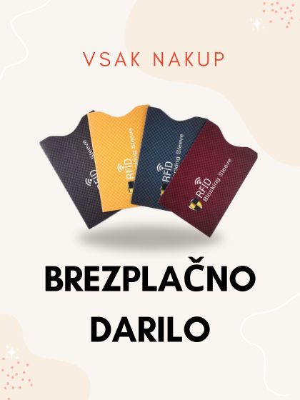 Brezplačno Darilo vsak nakup - RFID žepek za kartice