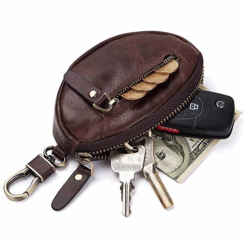 Usnjen etui za ključe HumerPaul Key Pouch je lahko tudi denarnica