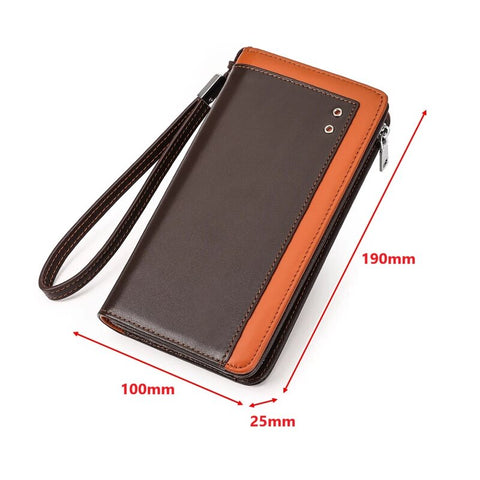 Velika moška denarnica Organizer - dimenzije
