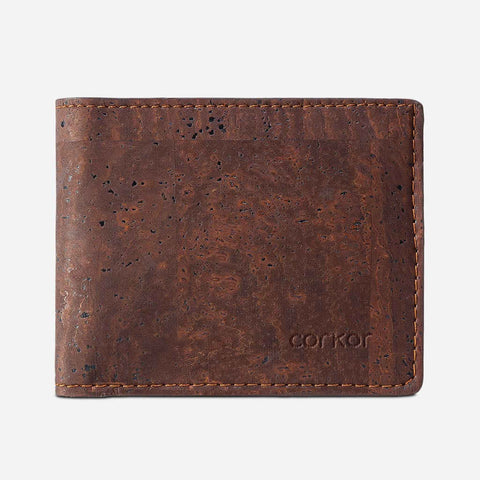 Klasična denarnica Corkor z drobižnico