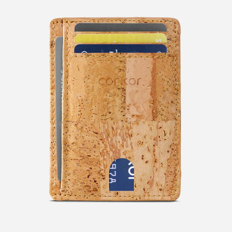 Corkor RFID mini denarnica iz plute (brez odpiranja)