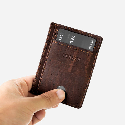 Corkor RFID mini denarnica iz plute (brez odpiranja)
